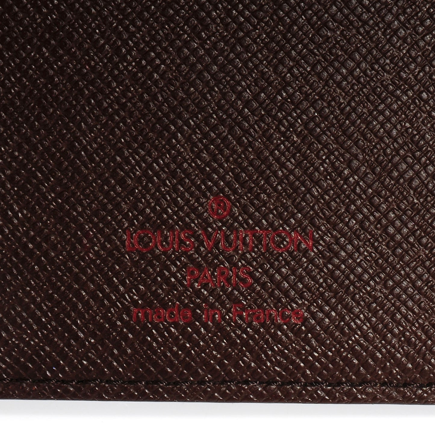 Damier Ebene Medium Ring Agenda
