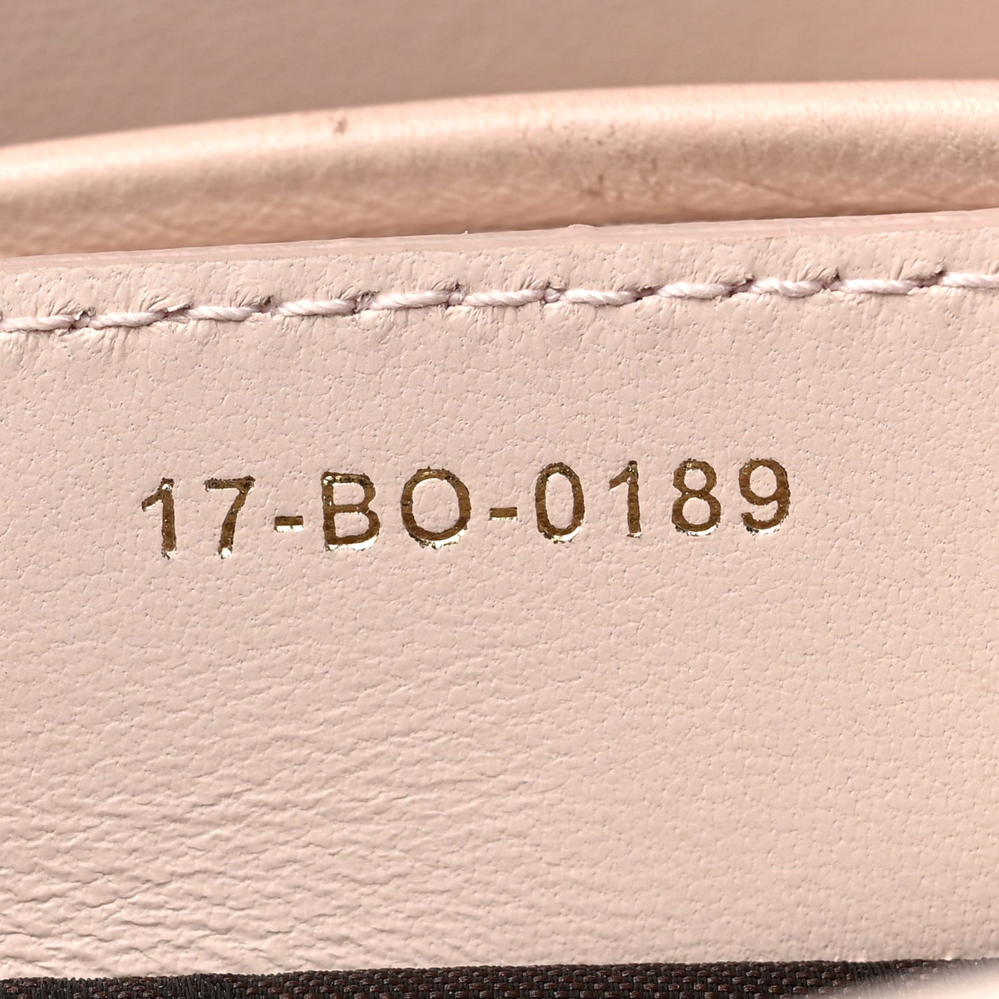 Lambskin Cannage Medium Lady Dior Rose Poudre