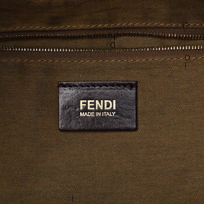 Fendi Zucca Large Chef Shopper Tote Tobacco 6 of 11