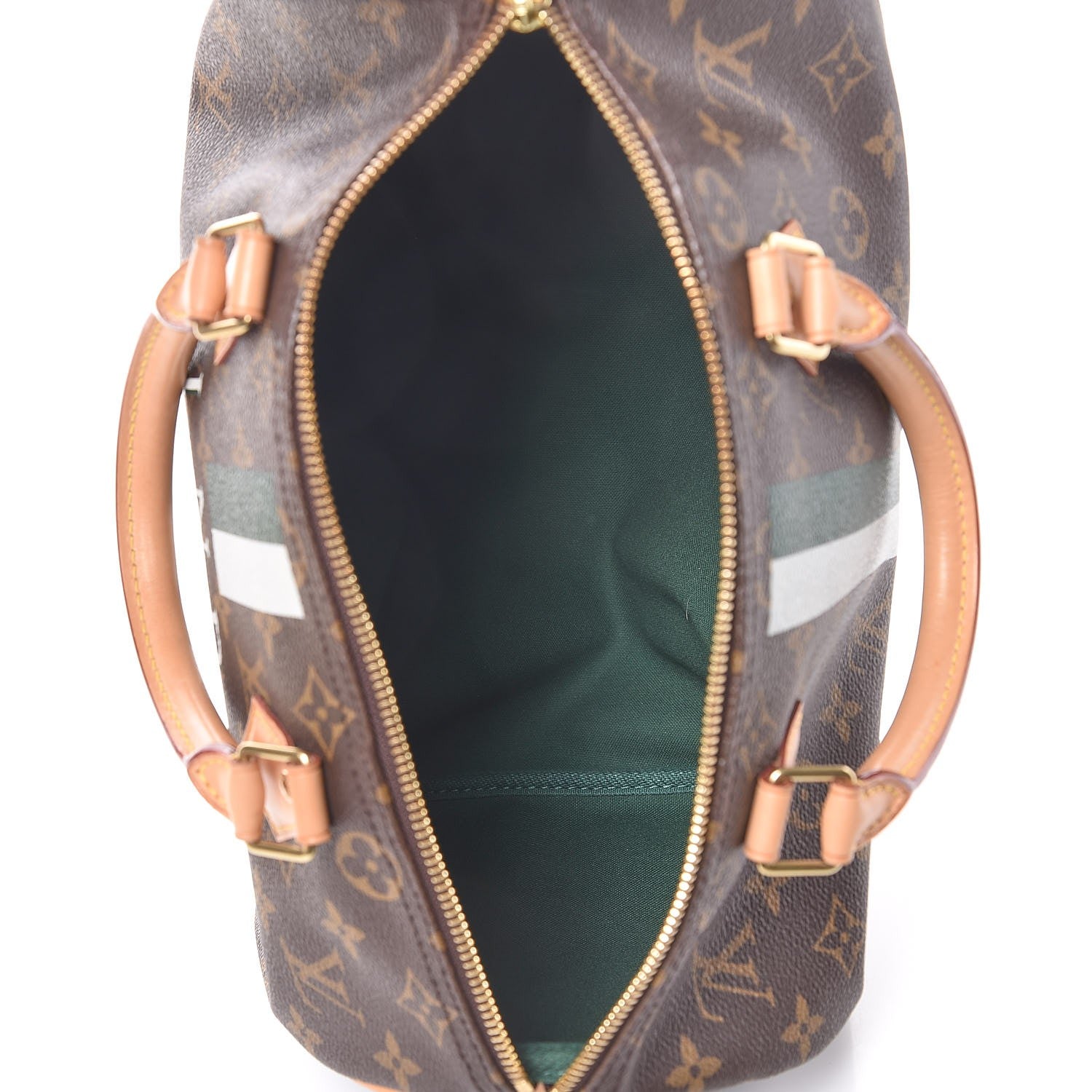 Louis Vuitton Monogram My LV Heritage Speedy 30 Vert Anglais White 5 of 8