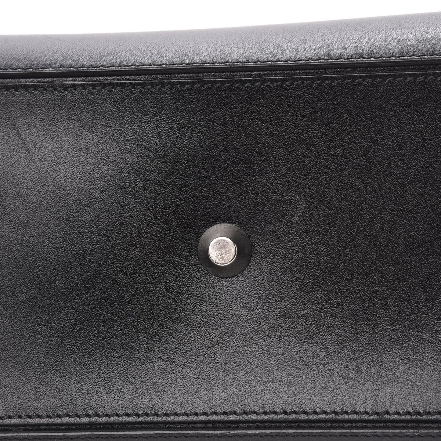 Calfskin Heroine Open Tote Black