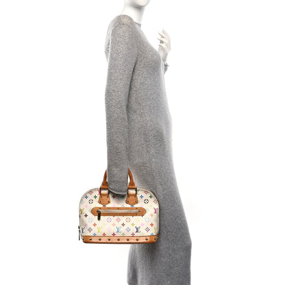 Louis Vuitton Monogram Multicolor Alma White 2 of 12