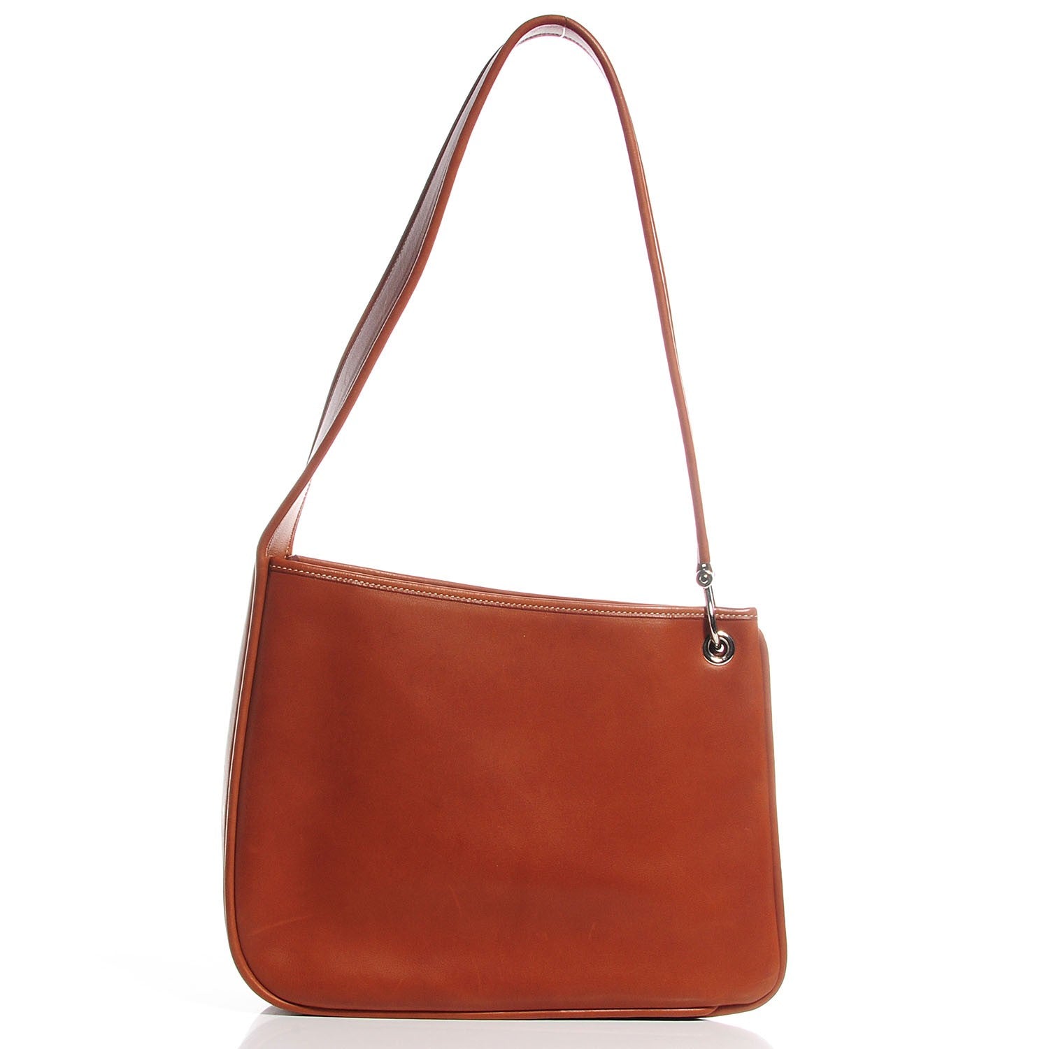 Hermes Natural Barenia Manille II Shoulder Bag 2 of 32