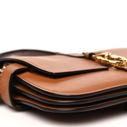 Salvatore Ferragamo Calfskin Fiore Shoulder Bag Sella 8 of 11