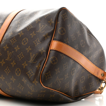 Louis Vuitton Monogram Keepall Bandouliere 45 10 of 21