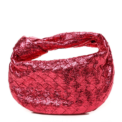 Bottega Veneta Metallic Nappa Intrecciato Mini Jodie Lollipop 1 of 8