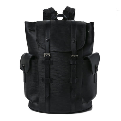 Louis Vuitton Epi Christopher Backpack PM Black 1 of 8
