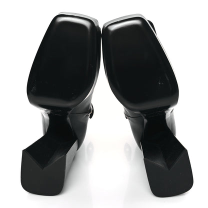 Louis Vuitton Calfskin Shake Platform Ankle Boots 38 Black 5 of 8