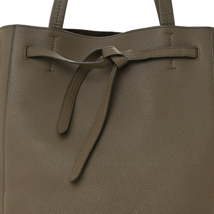 Celine Soft Grained Calfskin Small Belt Cabas Phantom Taupe 9 of 16