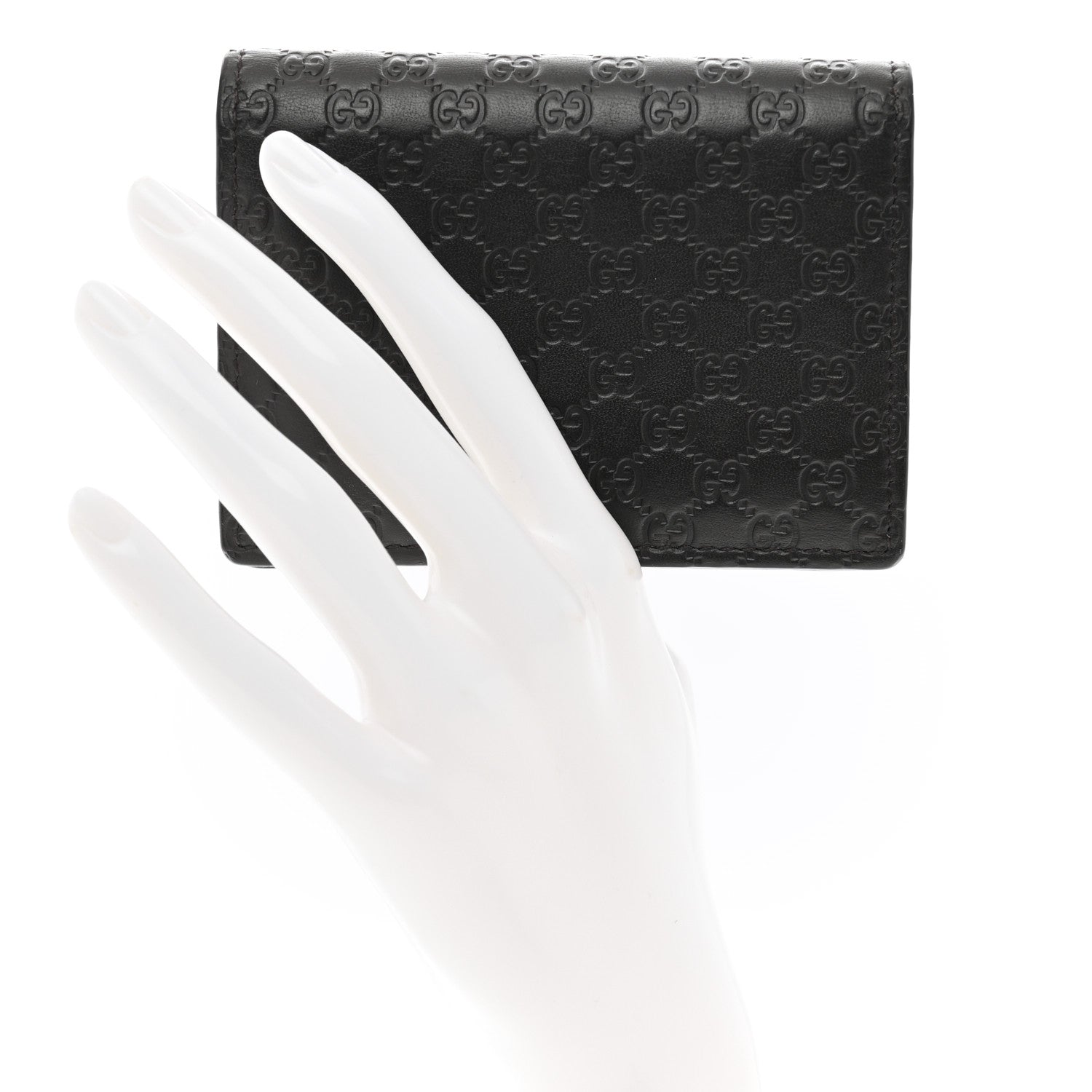 Gucci Microguccissima Card Case Wallet Testa Di Moro 2 of 7