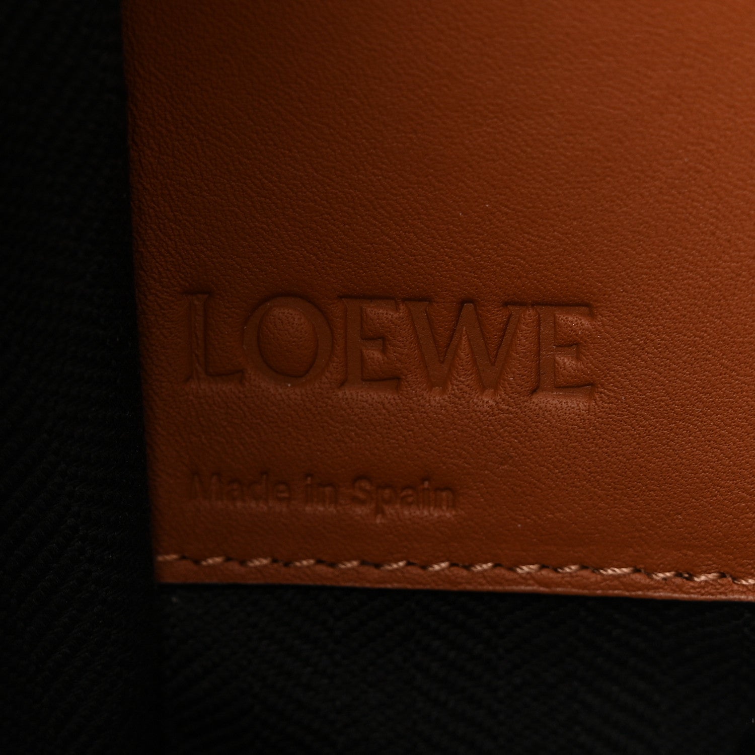 Loewe Calfskin Small Hammock Shoulder Bag Tan 6 of 10