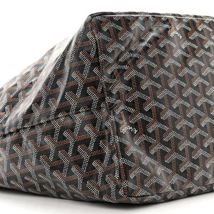 Goyard Goyardine Saint Louis GM Black Gold 8 of 9