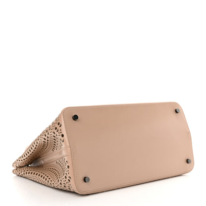 Alaia Calfskin Vienne Mina 32 Bag Sandy 5 of 12