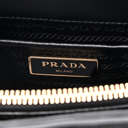 Prada Tessuto Nylon Gaufre Small Tote Black 4 of 9