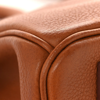Hermes Natural Barenia Faubourg Birkin 30 Fauve 11 of 13