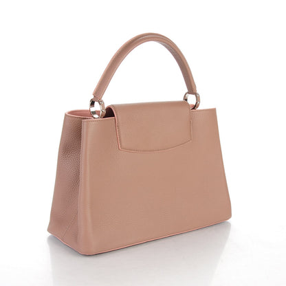 Louis Vuitton Taurillon Capucines MM Magnolia 3 of 7