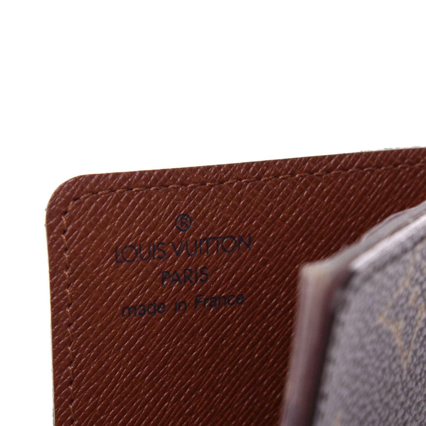 Monogram Credit Card Photo Holder