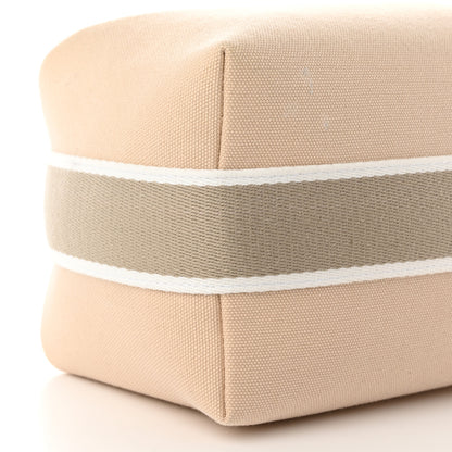 Hermes Canvas Small Bride-A-Brac Pouch Natural 8 of 10