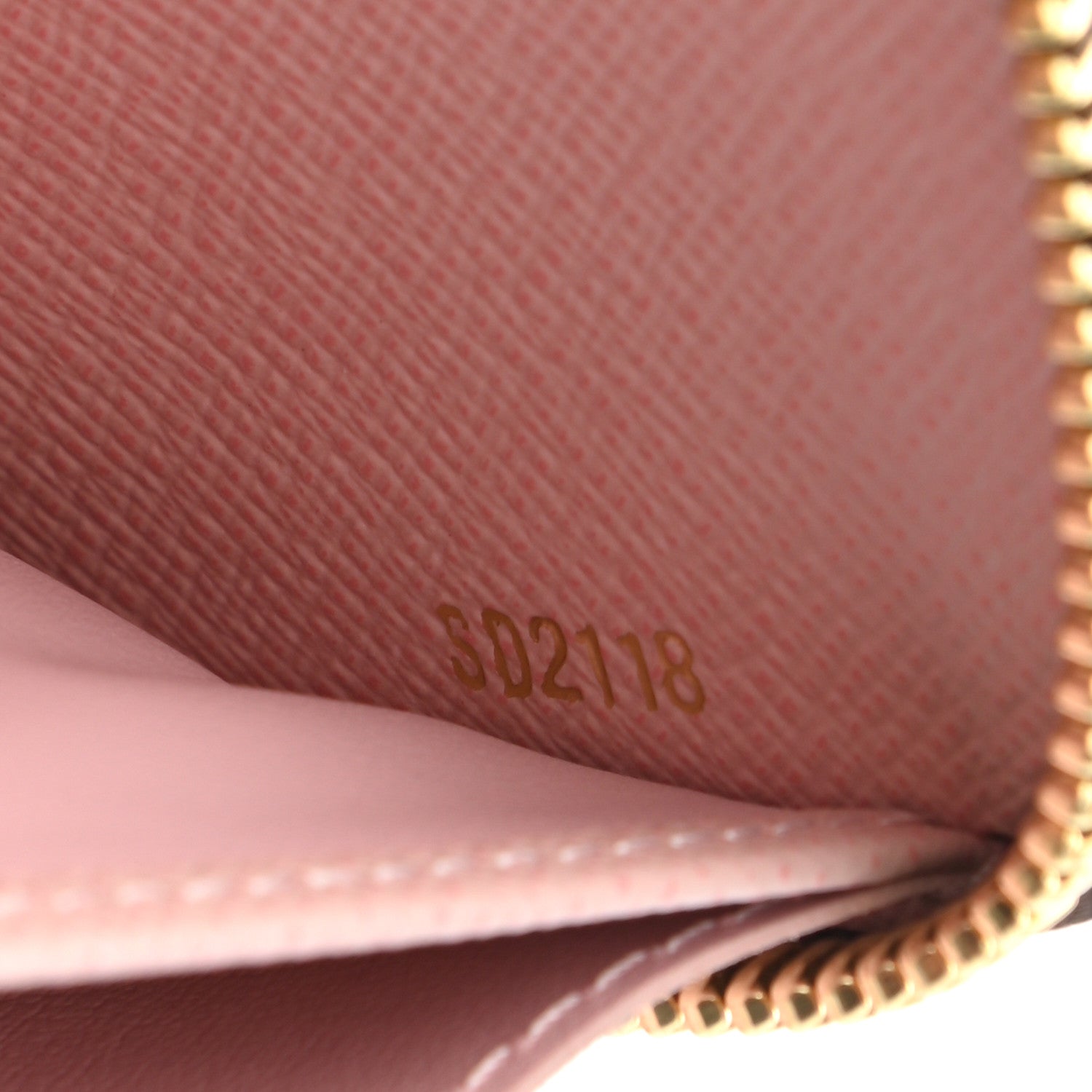 Louis Vuitton Monogram Zippy Wallet Rose Ballerine 7 of 8