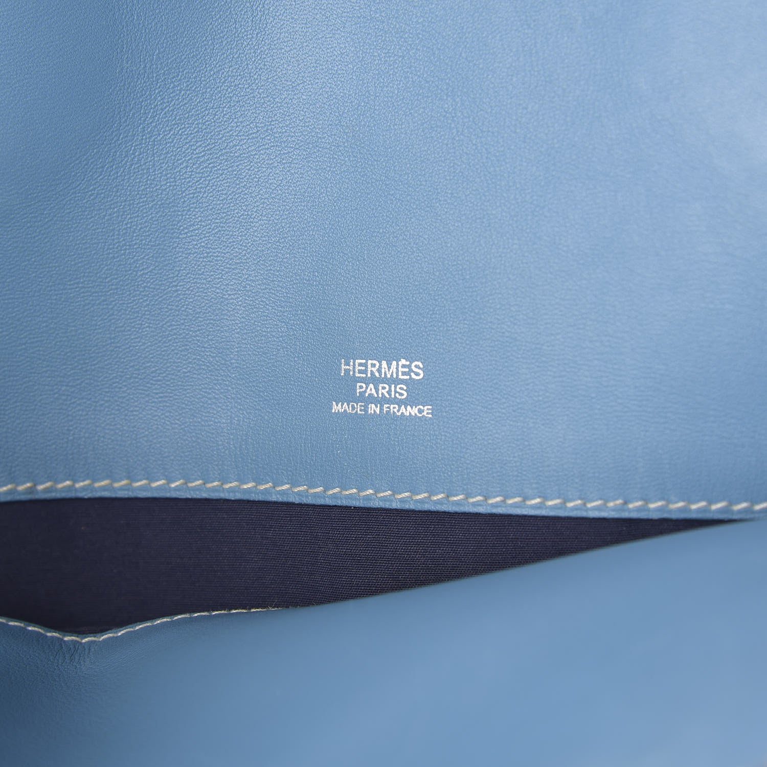 Hermes Toile Swift Heeboo MM Bleu Marine Blue Jean 5 of 8