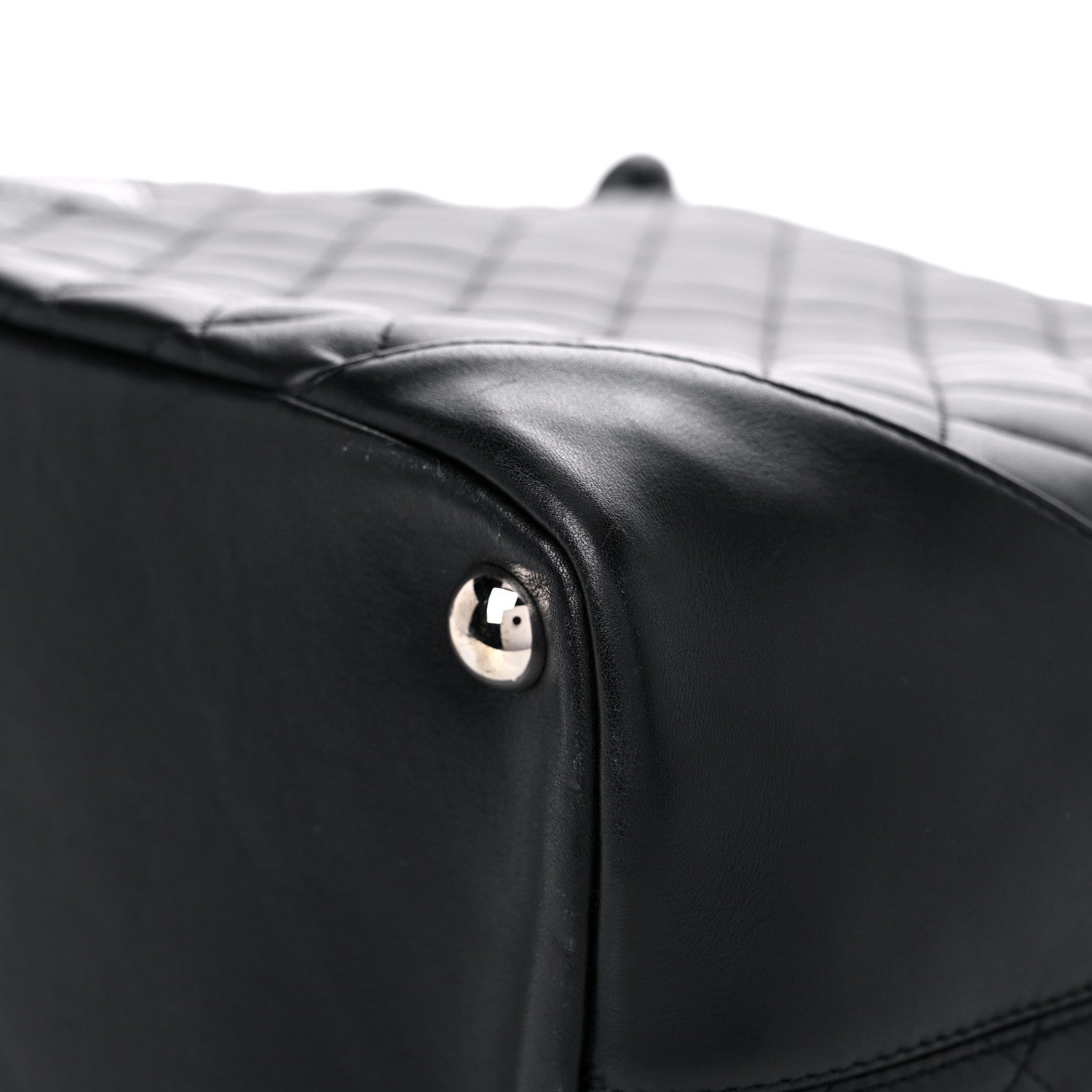 Chanel Calfskin Quilted Large Cambon Tote Black 9 of 16
