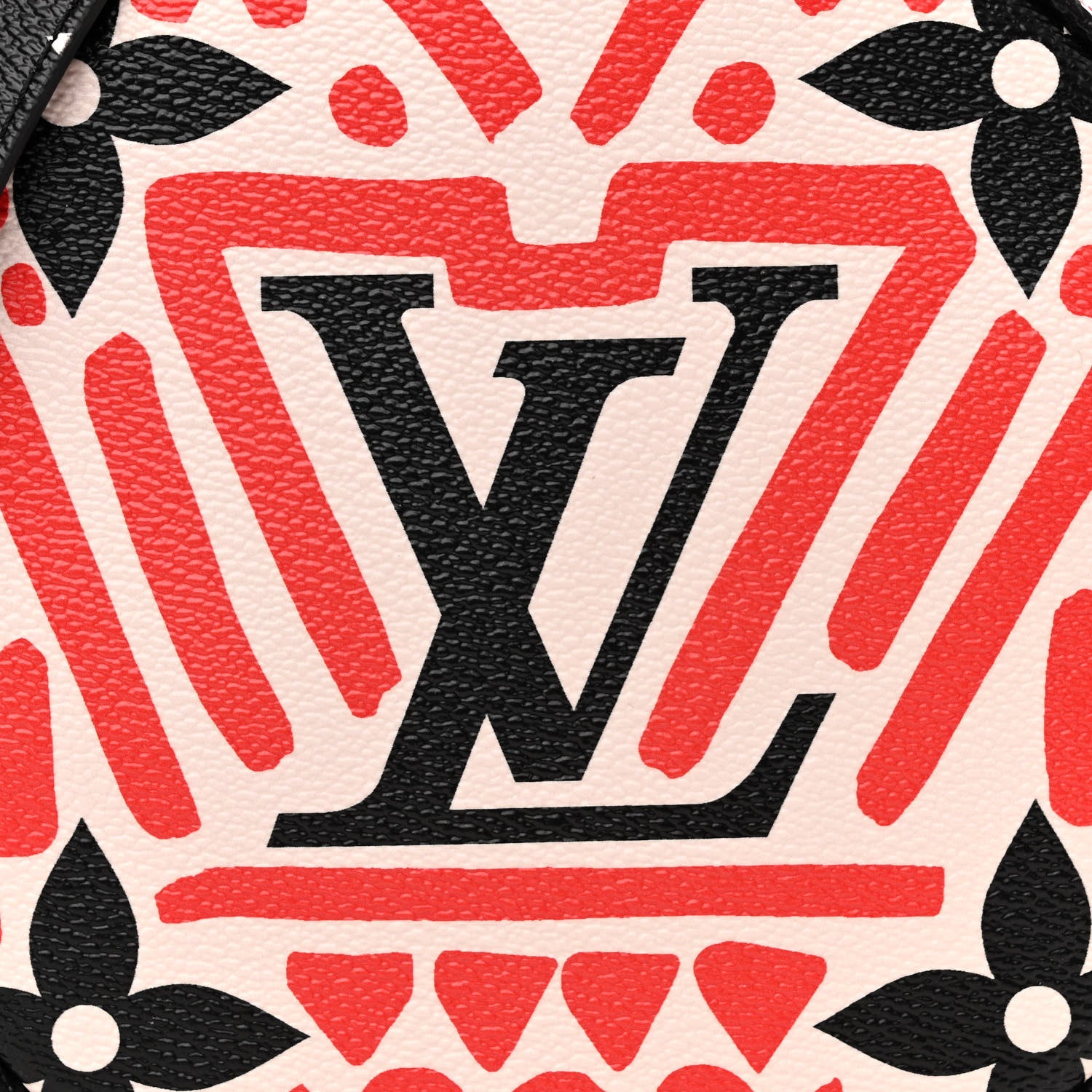 Louis Vuitton Monogram Giant Crafty Boite Chapeau Souple PM Creme Rouge Black 7 of 9