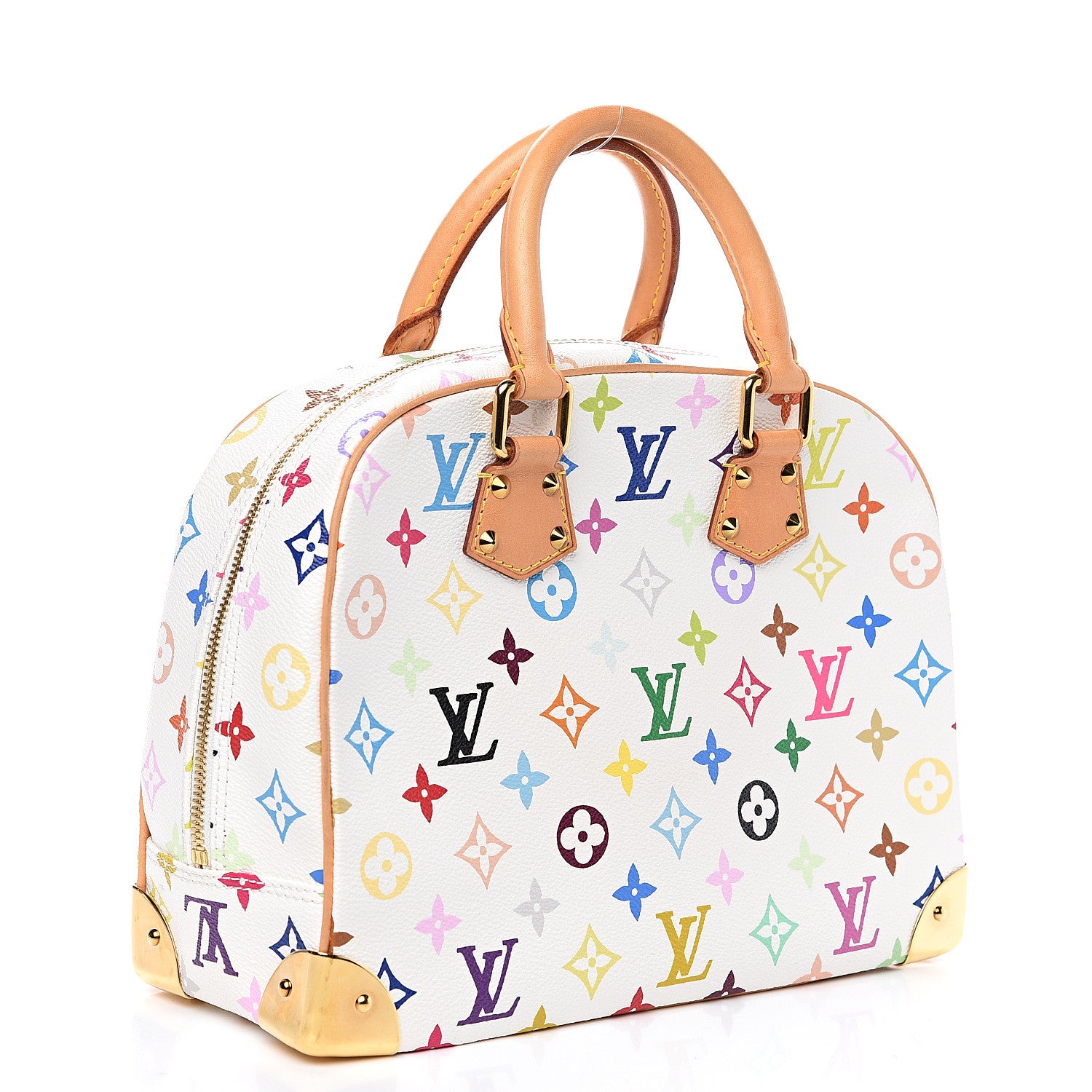 Louis Vuitton Monogram Multicolor Trouville White 2 of 9