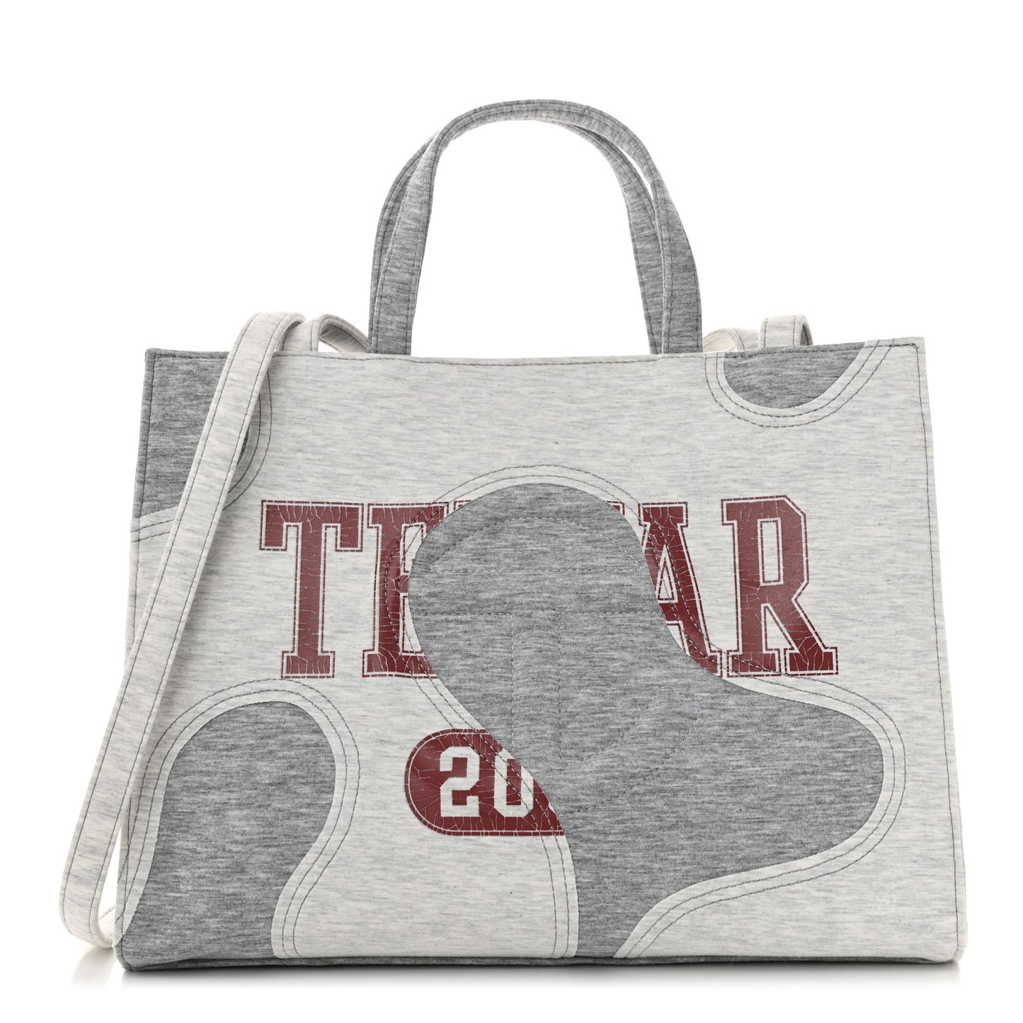 Jersey Medium Camo Shopping Bag Heather Grey