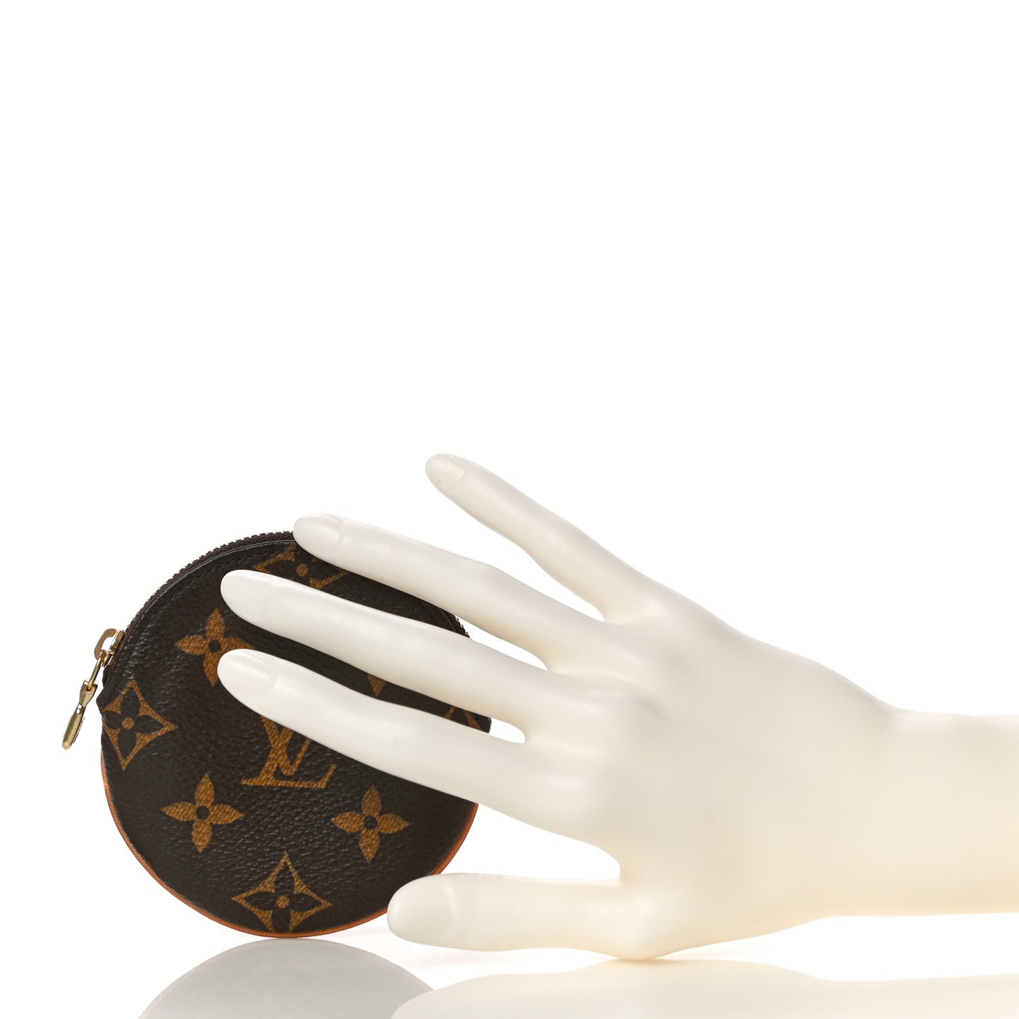 Monogram Round Coin Purse