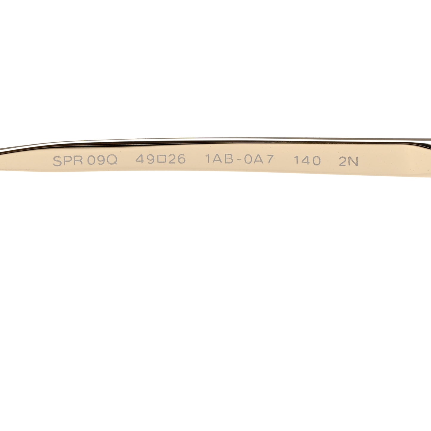 Acetate Cinema Sunglasses SPR 09Q Black