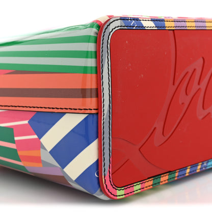 Christian Louboutin Patent Calfskin Small Cabata Tote Multicolor 9 of 11