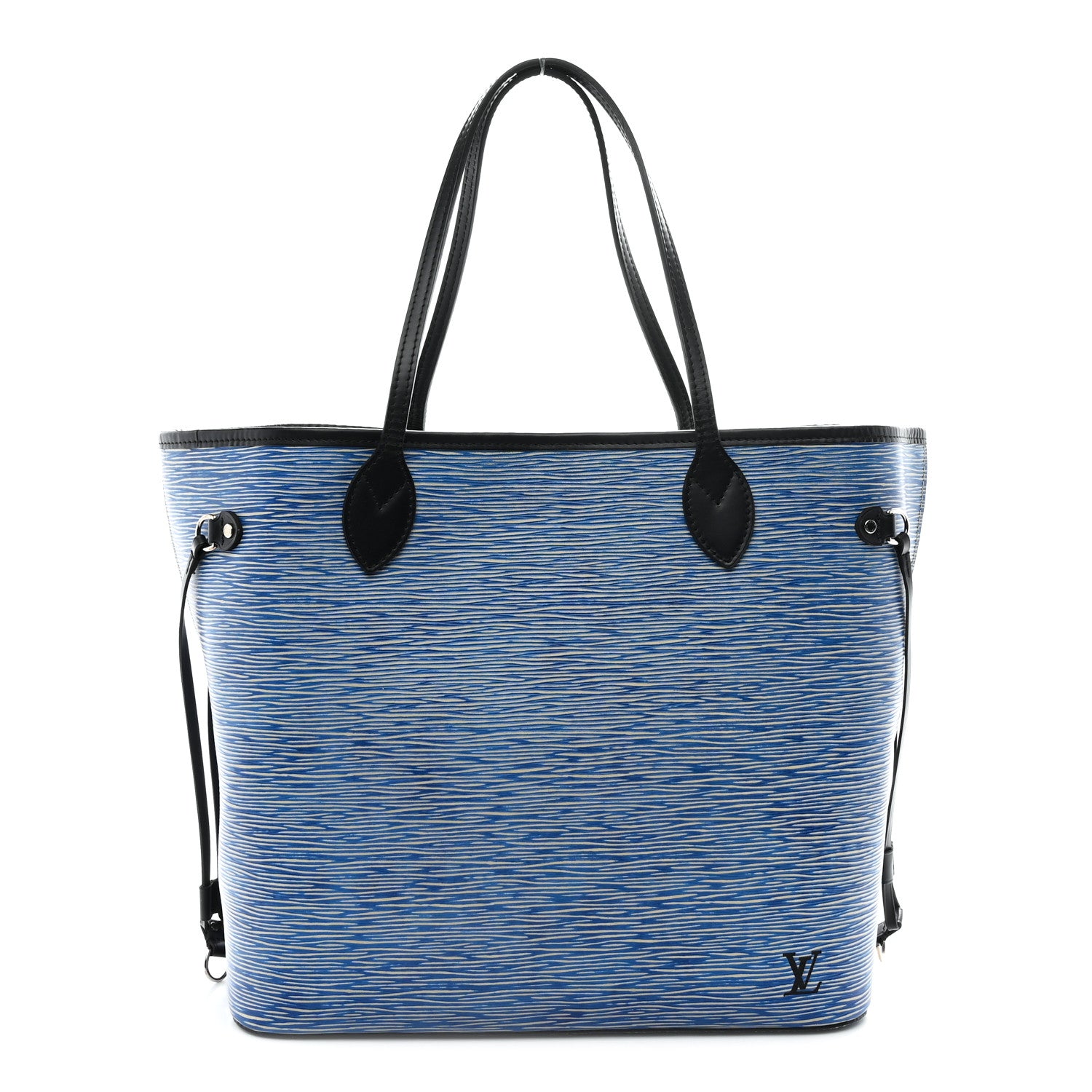 Louis Vuitton Epi Neverfull MM Denim Light 1 of 21