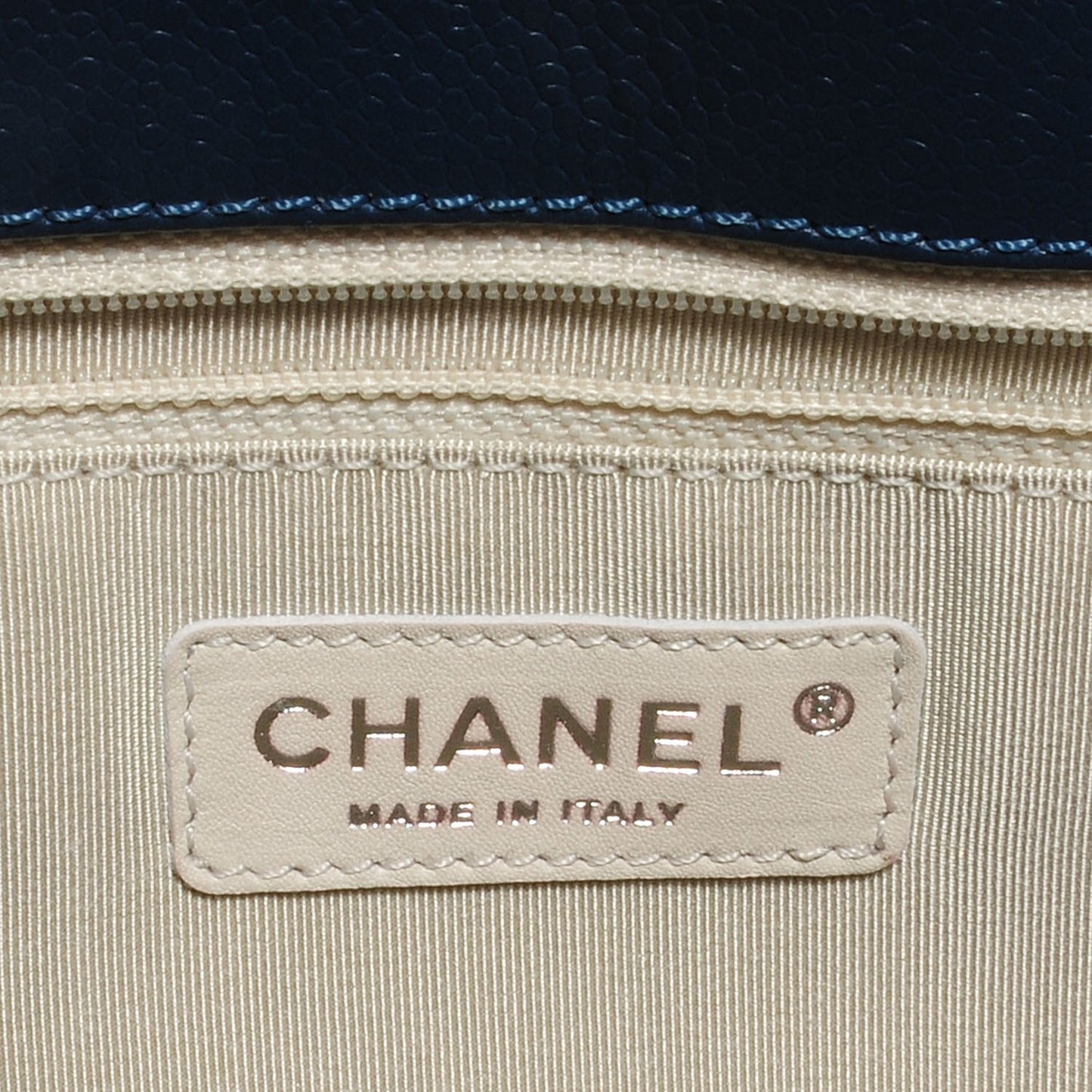 Caviar Grand Shopping Tote GST Blue