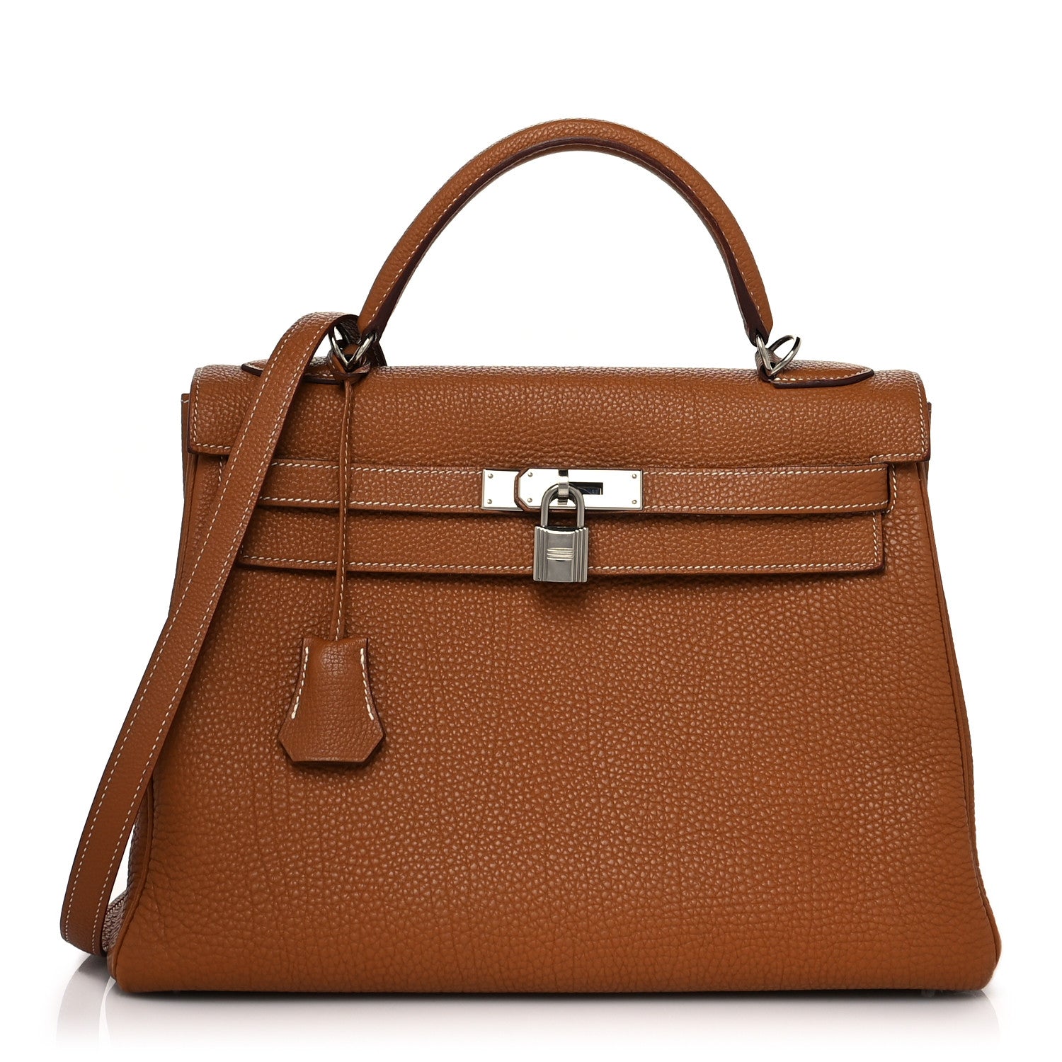 Hermes Togo Kelly Retourne 32 Gold 1 of 13