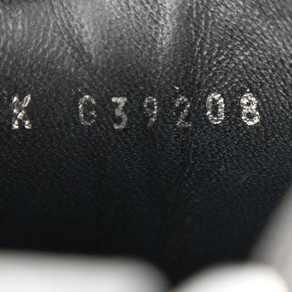 Chanel Calfskin Patent Cap Toe Ankle Boots 36.5 Black 8 of 10