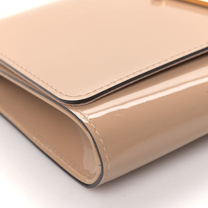 Louis Vuitton Patent Louise Clutch Nude 7 of 8