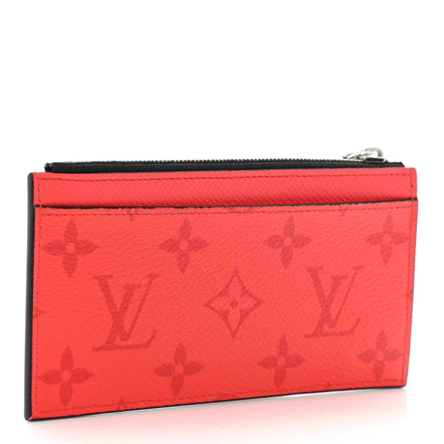 Taigarama Coin Card Holder Fire Red