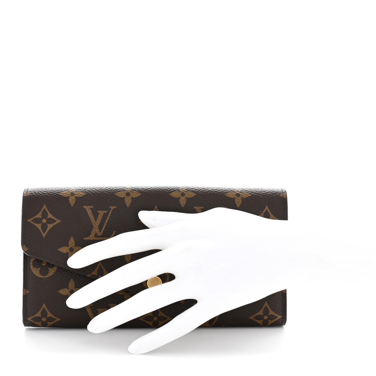 Louis Vuitton Monogram Sarah Wallet NM 2 of 8