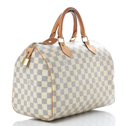 Louis Vuitton Damier Azur Speedy 30 3 of 22