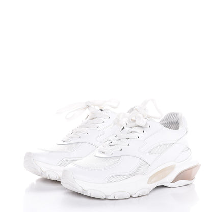 Valentino Garavani Calfskin Womens Bounce Sneakers 37 White 3 of 12