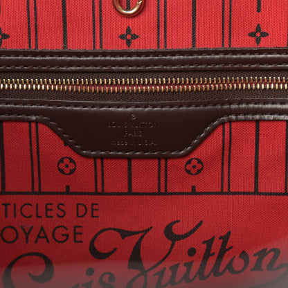 Louis Vuitton Damier Ebene Neverfull MM 6 of 11