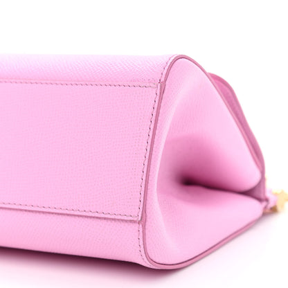 Dolce & Gabbana Dauphine Small Miss Sicily Satchel Pink 8 of 8