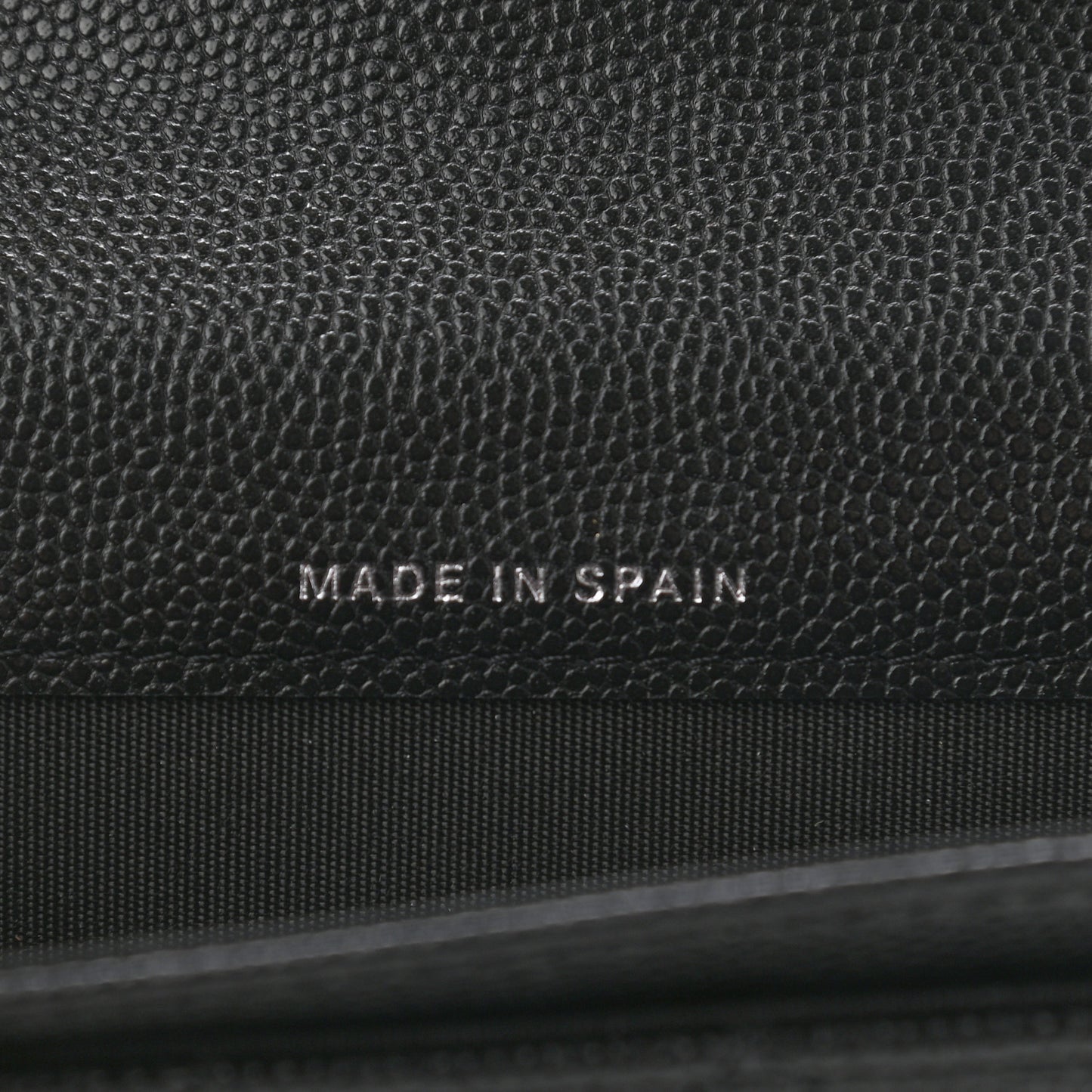 Caviar Quilted Boy Flap Card Holder Black