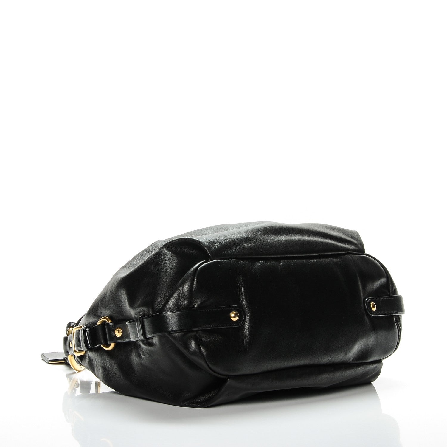 Prada Soft Calf Hobo Nero Black 4 of 8