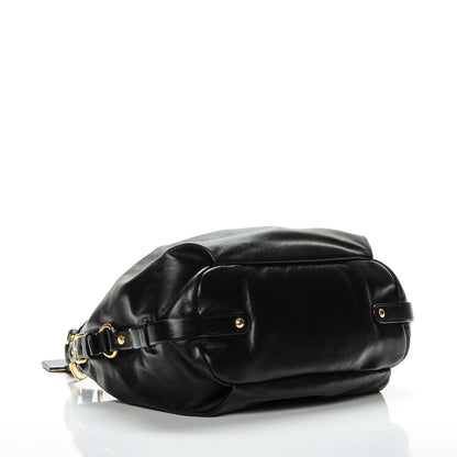 Prada Soft Calf Hobo Nero Black 4 of 8