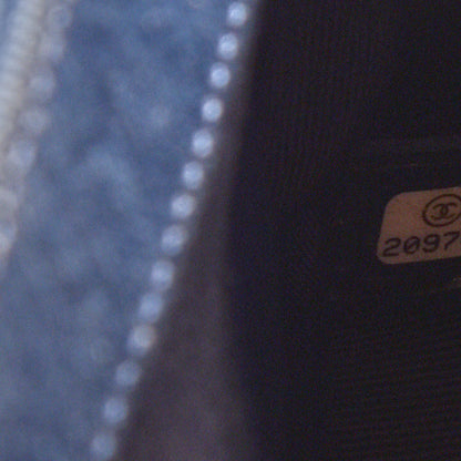 Chanel Denim Patchwork Medium Boy Flap Blue 7 of 7
