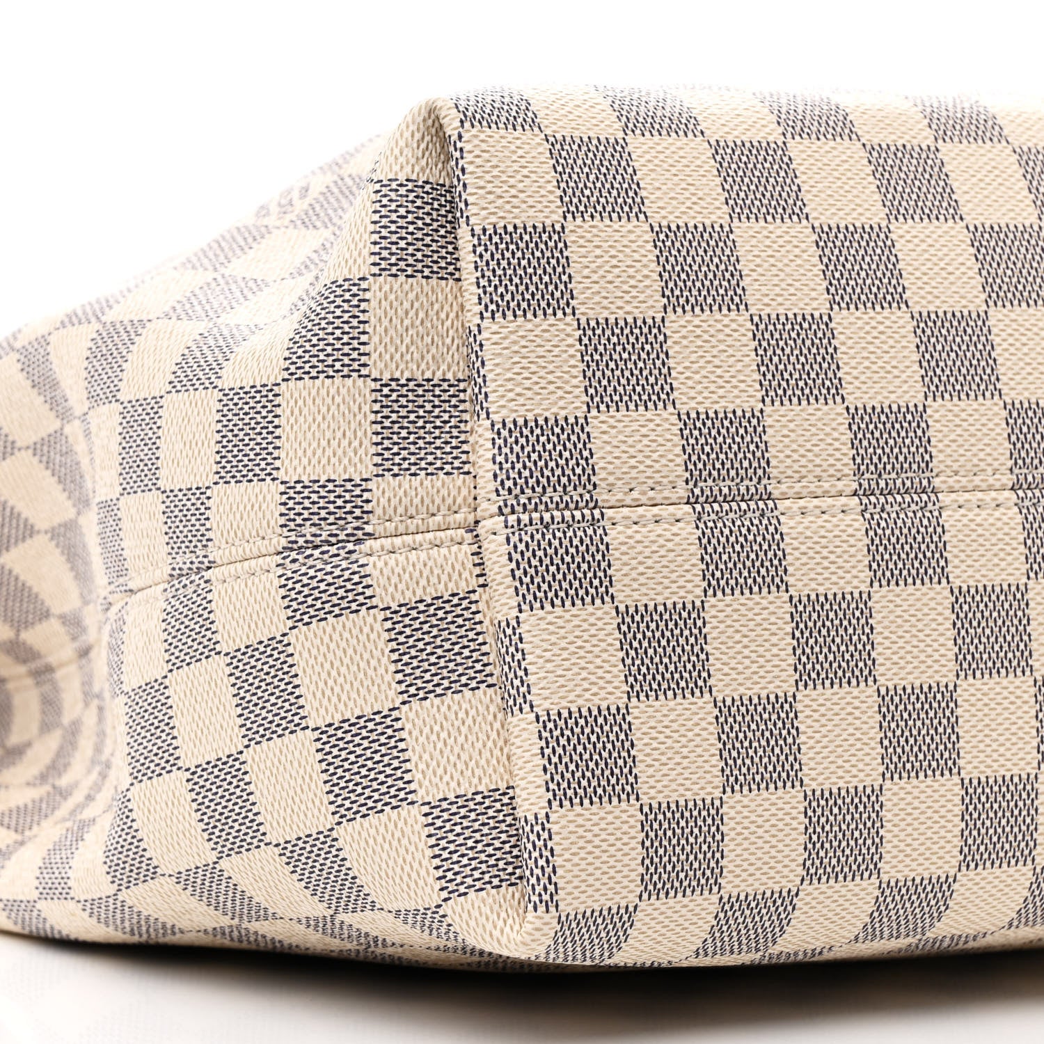 Louis Vuitton Damier Azur Graceful MM Rose Ballerine 8 of 10
