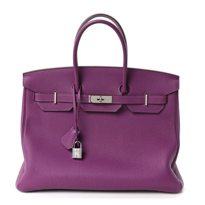 Hermes Togo Birkin 35 Anemone 1 of 10
