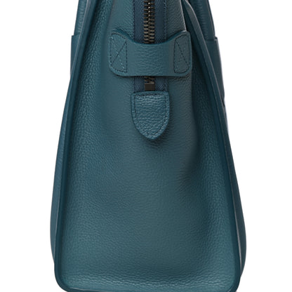 Celine Drummed Calfskin Micro Luggage Celadon 11 of 15