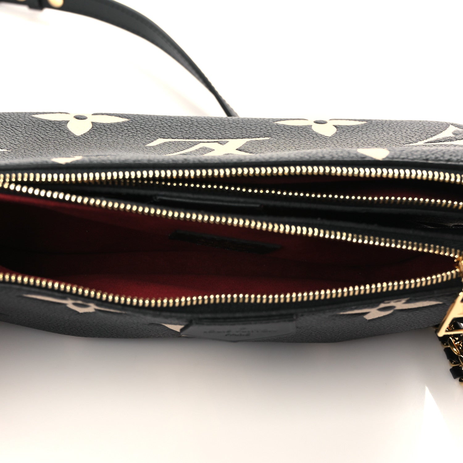 Louis Vuitton Empreinte Monogram Giant Multi Pochette Accessories Black Beige 6 of 11